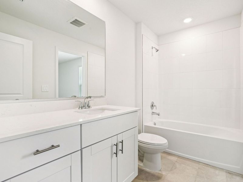Furnished interior view inside a new home in Bradford Park, Ormond Beach (Image 6).