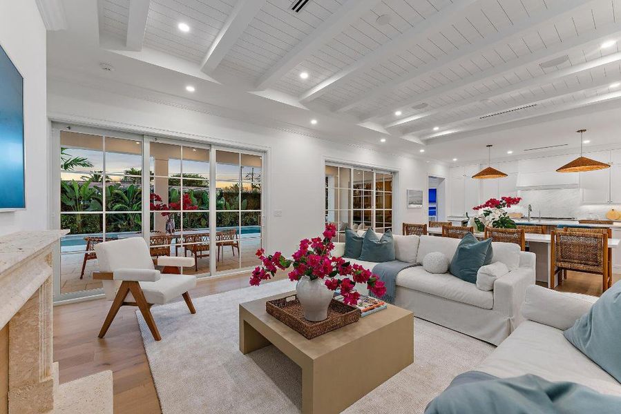 Living Room Twilight 2