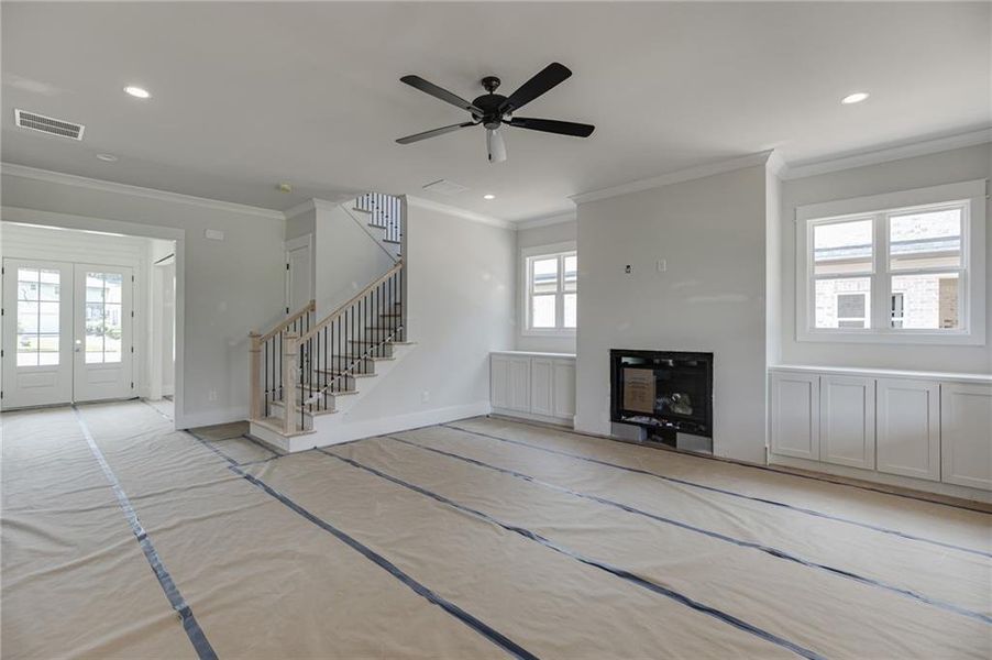 In-progress construction of a new home in , Buford, GA (Image 39).