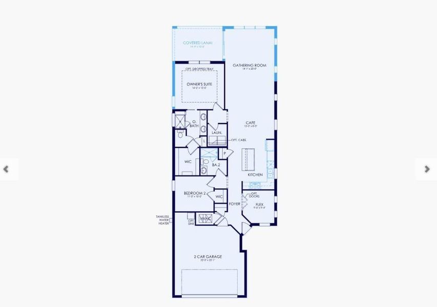 2D floor plan layout of this home in Costa Pointe, Vero Beach, FL (Image 2). 2D floor plan layout of this home in Costa Pointe, Vero Beach, FL (Image 2).