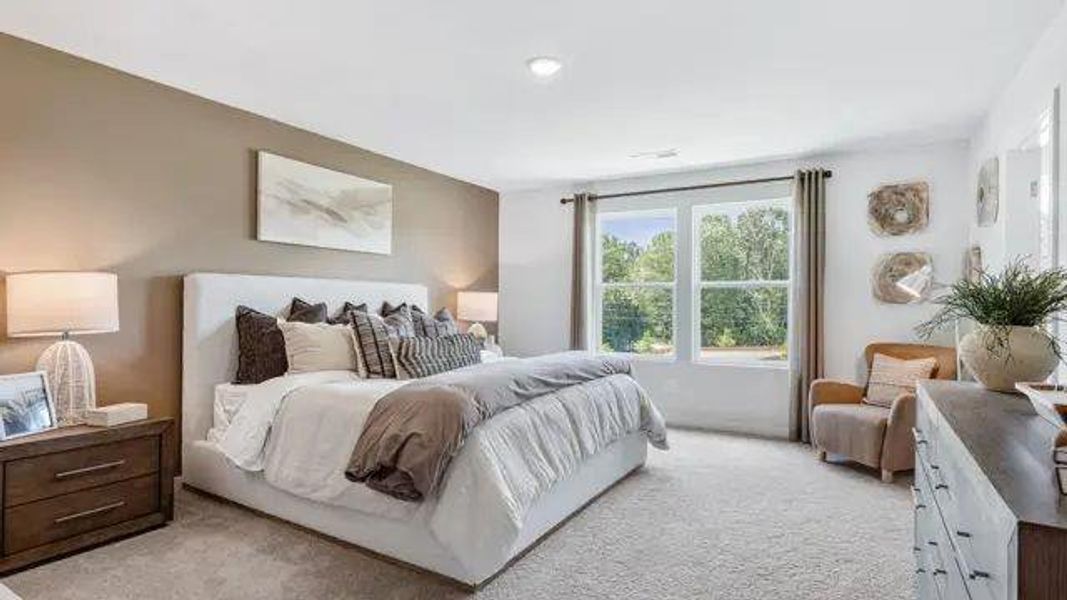 Furnished interior view inside a new home in Oak Grove Glen, Snellville (Image 19). Furnished interior view inside a new home in Oak Grove Glen, Snellville (Image 19).