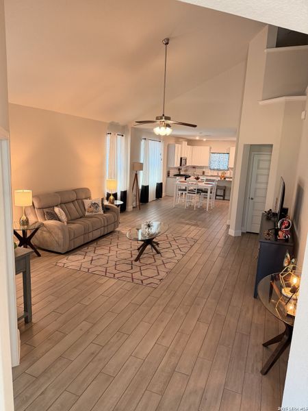 Furnished interior view inside a new home in Copper Canyon, Bulverde (Image 11). Furnished interior view inside a new home in Copper Canyon, Bulverde (Image 11).