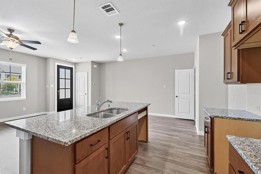 Furnished interior view inside a new home in Solterra Texas, Mesquite (Image 7). Furnished interior view inside a new home in Solterra Texas, Mesquite (Image 7).