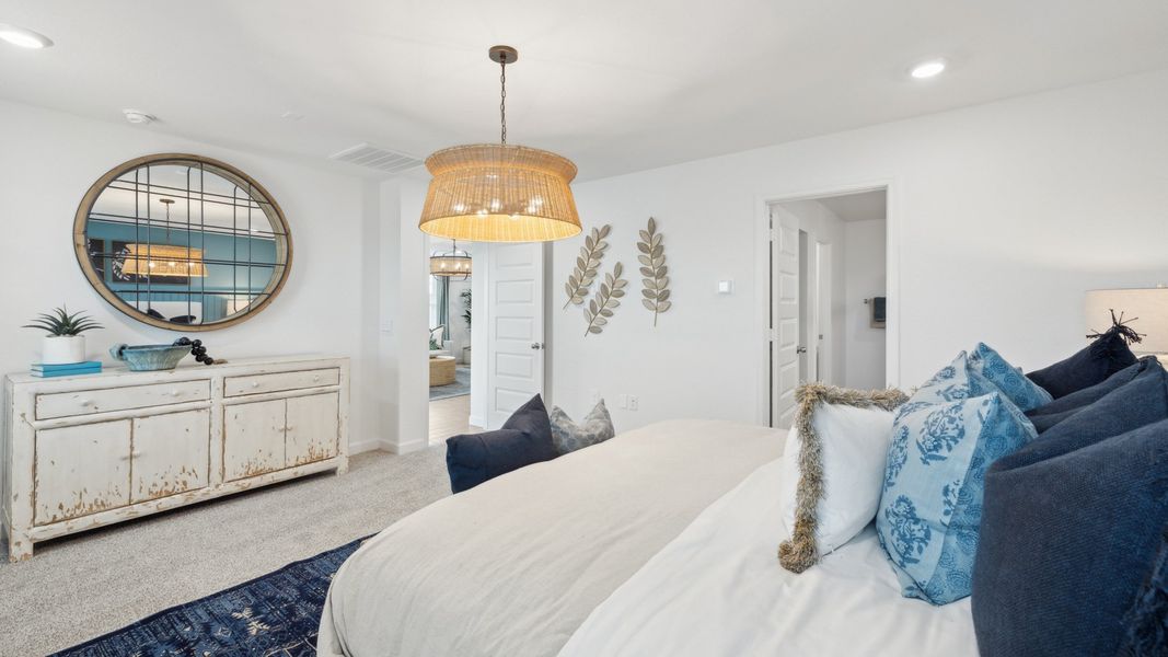 Furnished interior view inside a new home in Remington, Buckeye (Image 27).