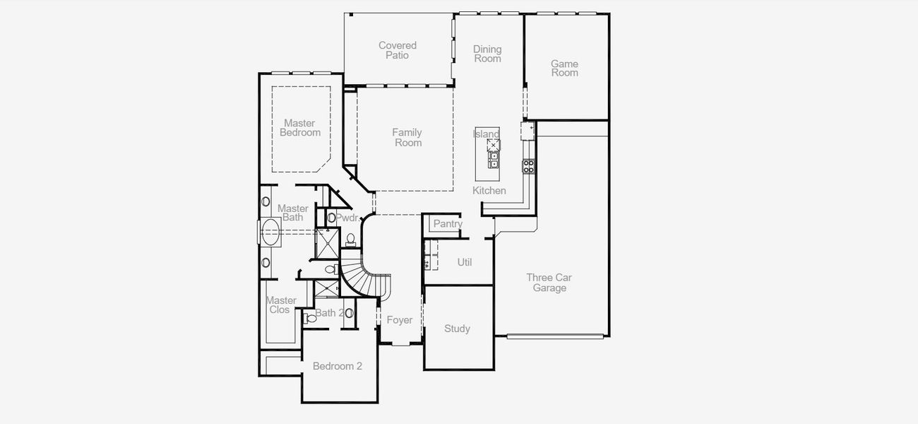 2D floor plan layout of this home in Palmera Ridge, Leander, TX (Image 5). 2D floor plan layout of this home in Palmera Ridge, Leander, TX (Image 5).