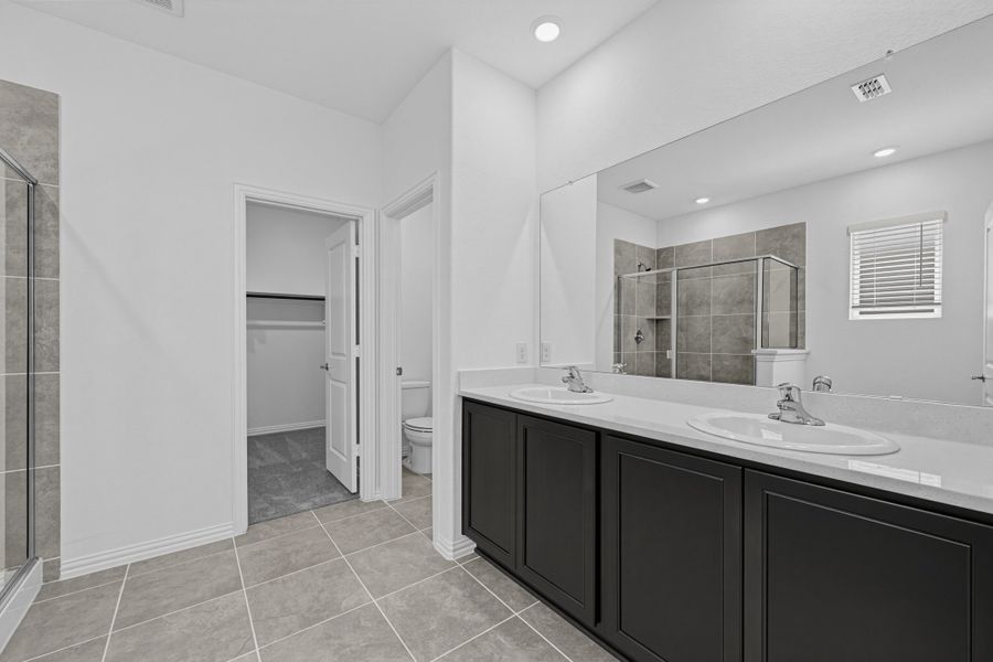 Furnished interior view inside a new home in Parks at Foster Crossing, Anna (Image 9).