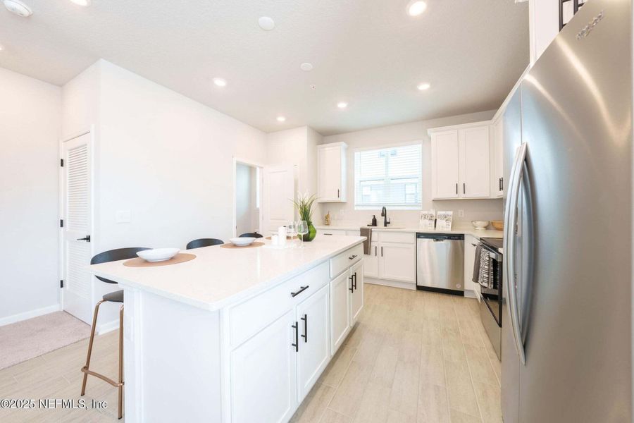 Furnished interior view inside a new home in , Jacksonville (Image 16).