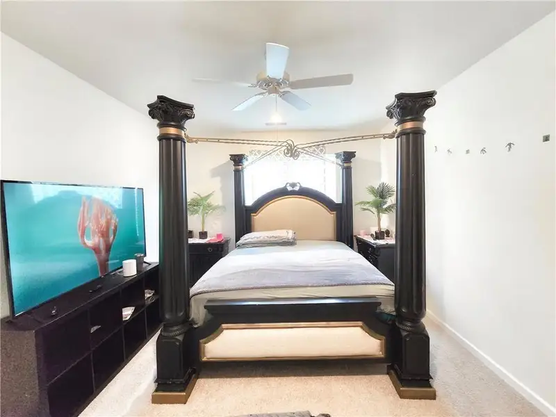 Furnished interior view inside a new home in Oakchase at Hampton, Hampton (Image 4).