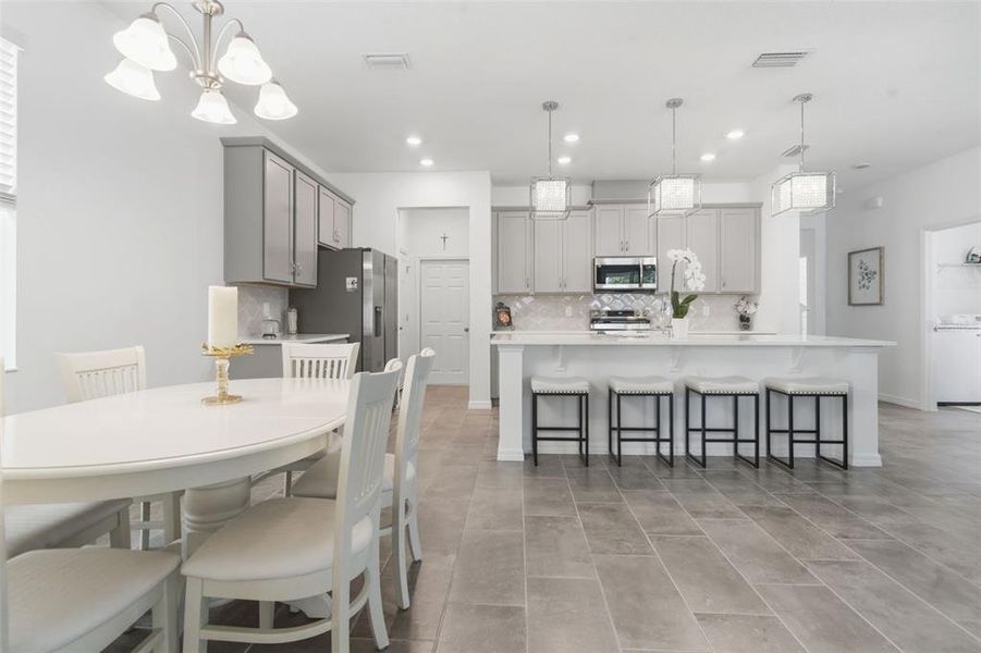 Furnished interior view inside a new home in , Deland (Image 16). Furnished interior view inside a new home in , Deland (Image 16).