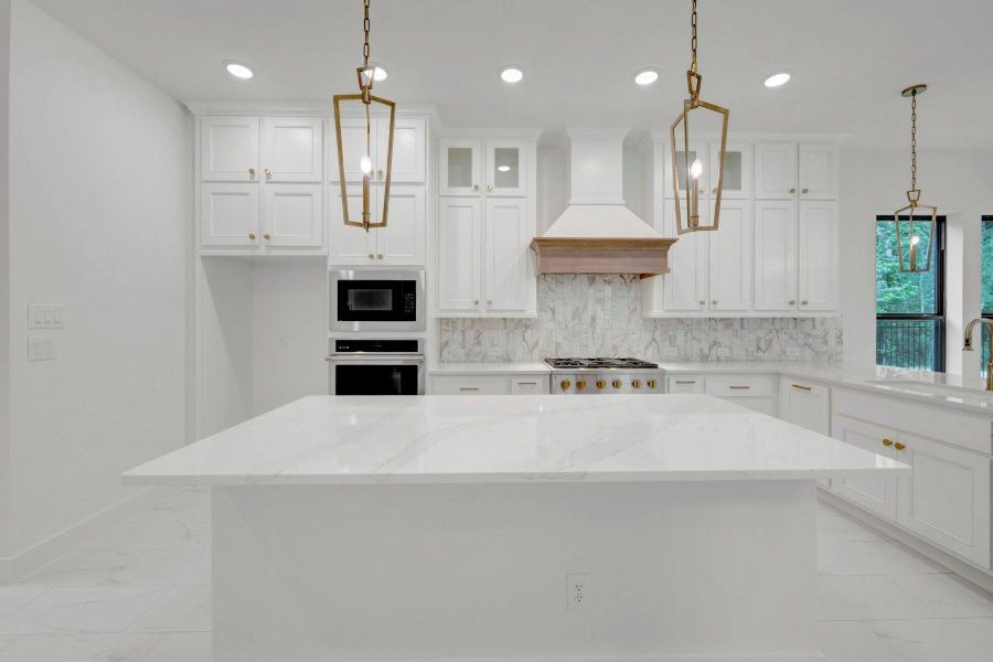 Furnished interior view inside a new home in The Highlands - Grove Collection, Porter (Image 8).