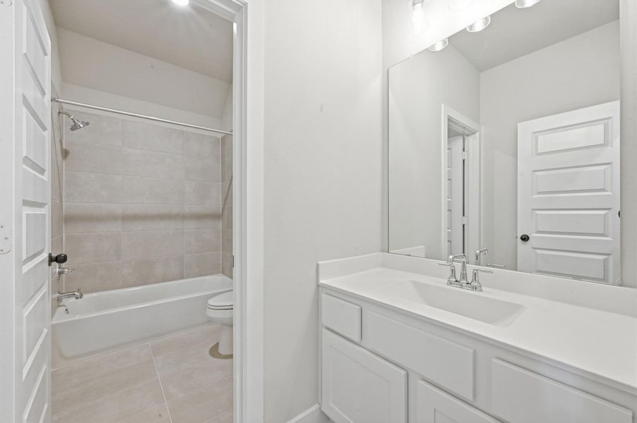 Furnished interior view inside a new home in Flora, Hutto (Image 6).