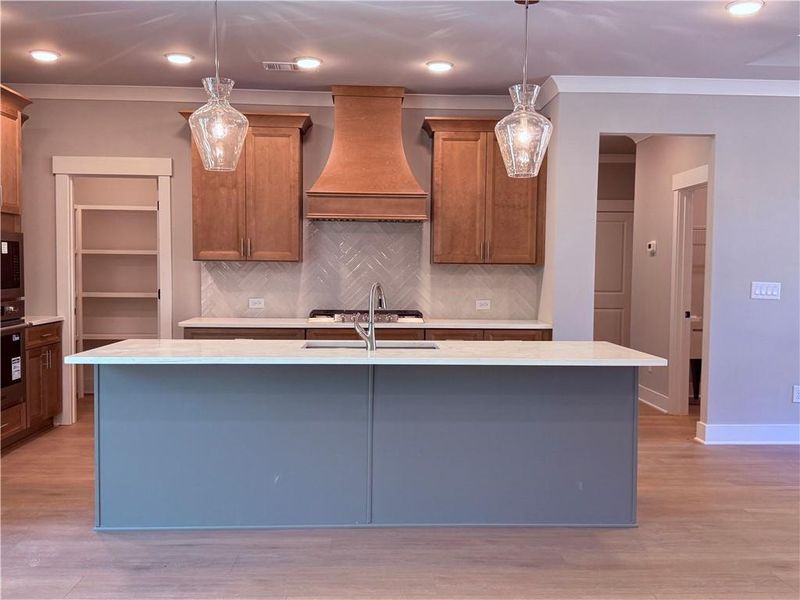 Furnished interior view inside a new home in , Monroe (Image 7).