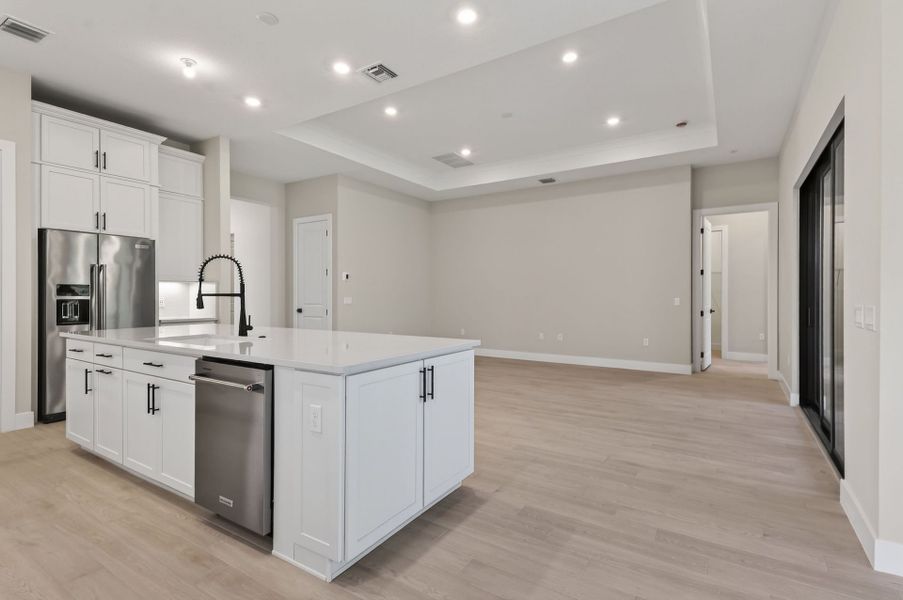 Furnished interior view inside a new home in Greyhawk Landing, Lake Worth (Image 10).