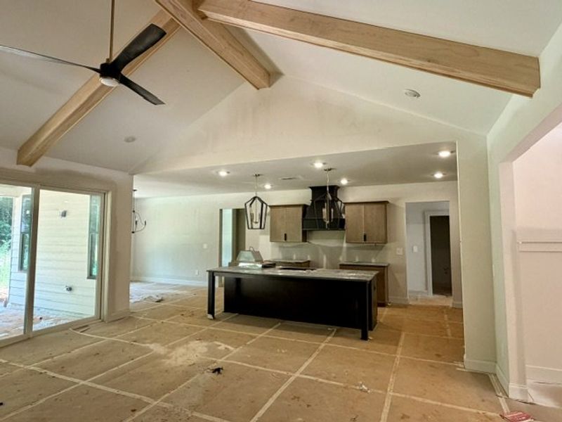 In-progress construction of a new home in Harmon Springs, Carrollton, GA (Image 13).