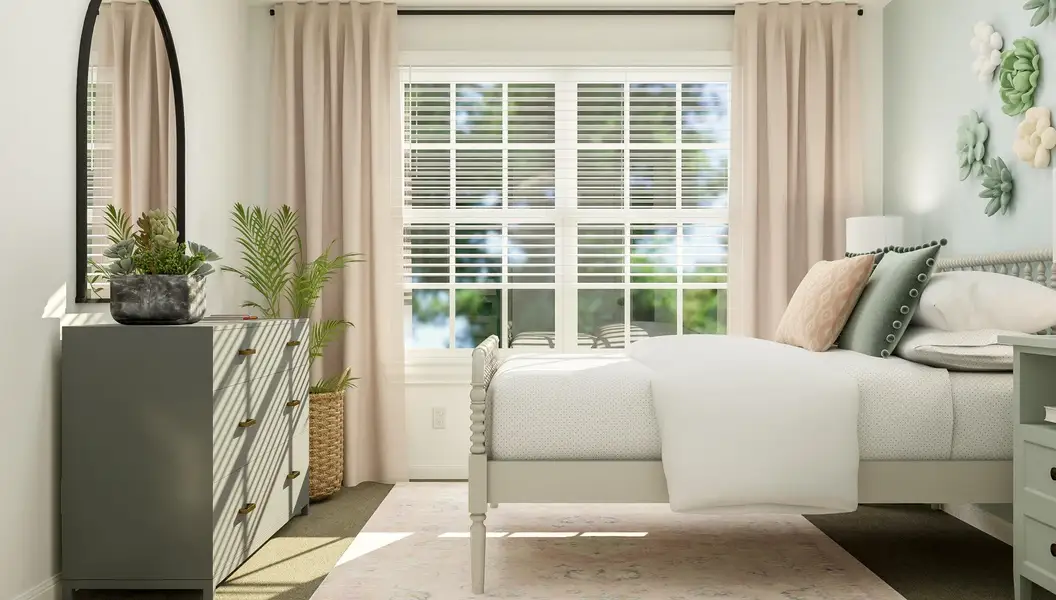 Furnished interior view inside a new home in Meadowlark Preserve: Claremont Collection, Pflugerville (Image 11). Furnished interior view inside a new home in Meadowlark Preserve: Claremont Collection, Pflugerville (Image 11).