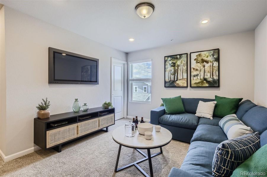 Furnished interior view inside a new home in , Fort Collins (Image 15).