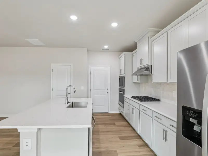 Furnished interior view inside a new home in Marshburn Landing - Classic Series, Wendell (Image 3).