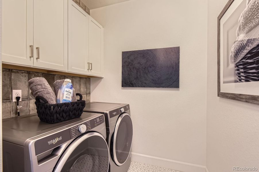 Furnished interior view inside a new home in , Parker (Image 28).