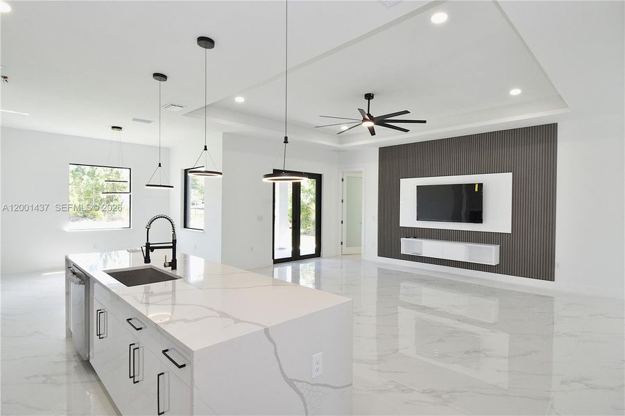 Furnished interior view inside a new home in , Lehigh Acres (Image 7).