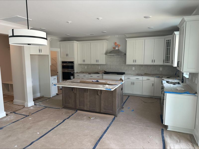 In-progress construction of a new home in The Enclave at Laurelbrook, Sherrills Ford, NC (Image 8).