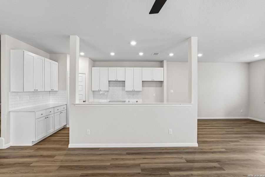 Furnished interior view inside a new home in Melissa Ranch, San Antonio (Image 11).