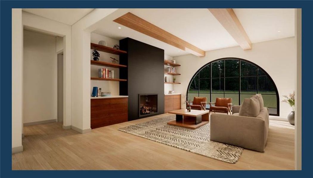 Furnished interior view inside a new home in , Gainesville (Image 14).