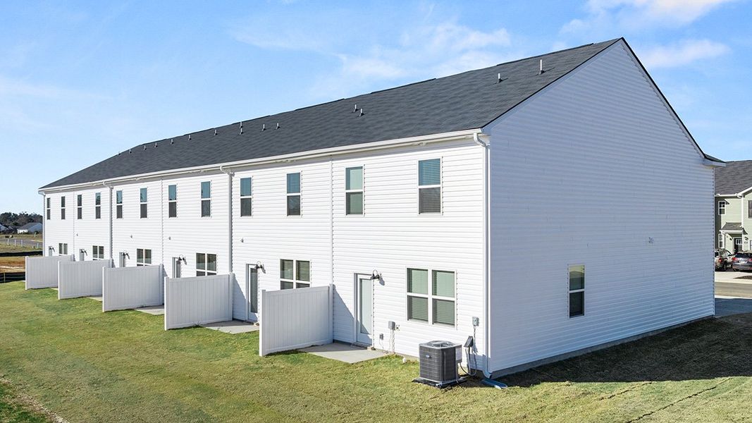Exterior details and patio area of a home in Weatherstone, Grovetown (Image 21). Exterior details and patio area of a home in Weatherstone, Grovetown (Image 21).