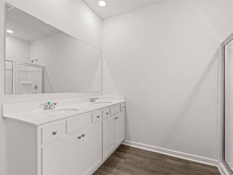 Furnished interior view inside a new home in Lost Creek, Dallas (Image 4).