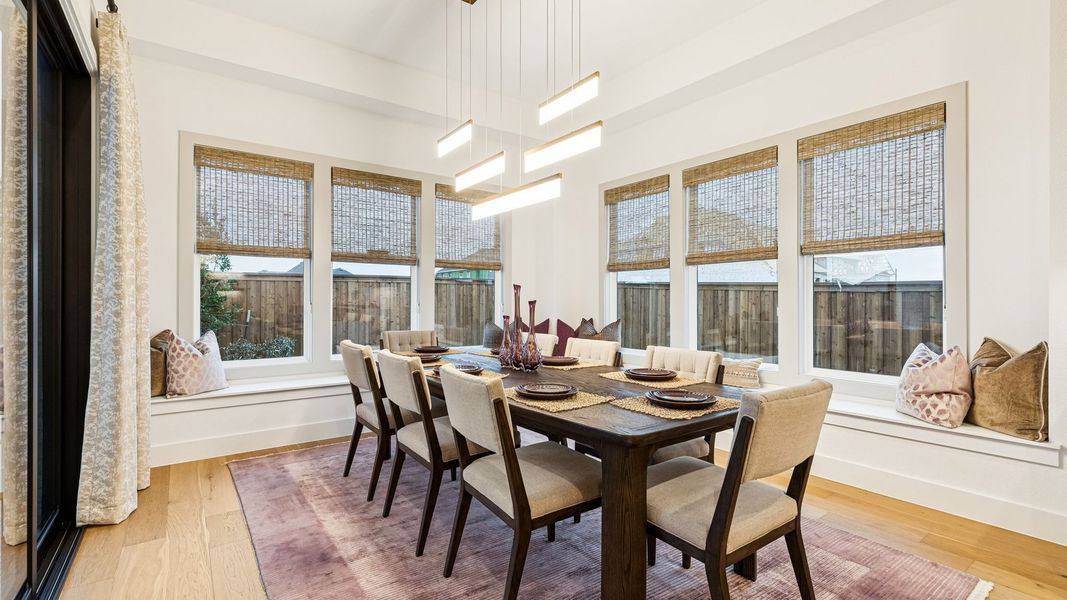 Representative furnished interior of a home built from the Hayden by Southgate Homes in Prosper Ridge, Prosper (Image 16).