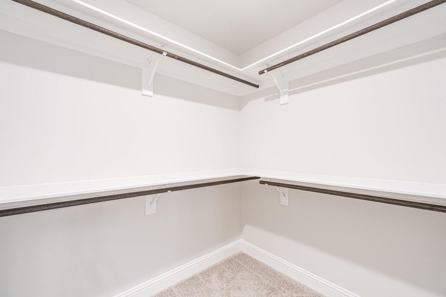 Primary closet Primary closet