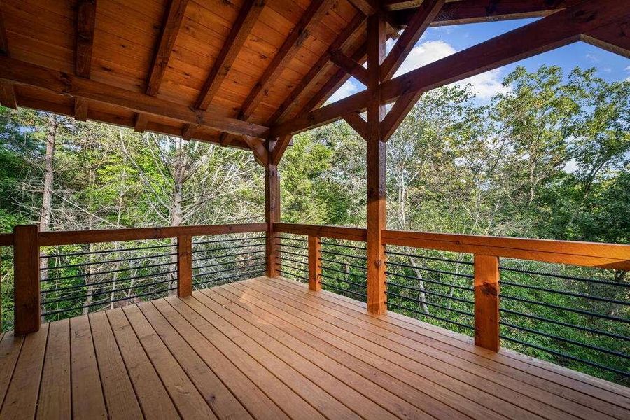Exterior details and patio area of a home in , Epworth (Image 25).