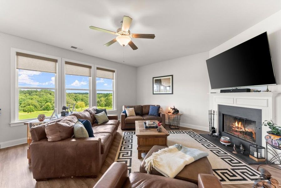 Furnished interior view inside a new home in , Homer (Image 29).