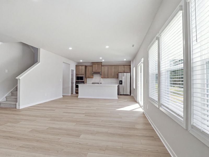 Spacious, unfurnished interior of a new home in Cadence Meadows, Zebulon (Image 11).