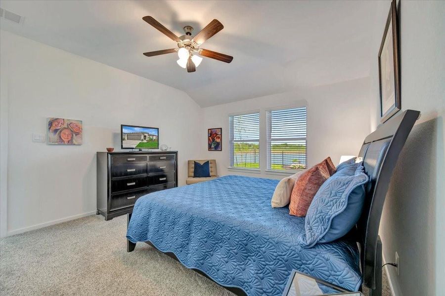 Furnished interior view inside a new home in Pelican Pointe, Texas City (Image 16).