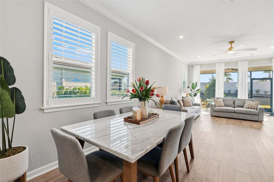 Furnished interior view inside a new home in , Venice (Image 26).