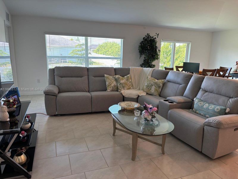 Furnished interior view inside a new home in , Lehigh Acres (Image 4). Furnished interior view inside a new home in , Lehigh Acres (Image 4).