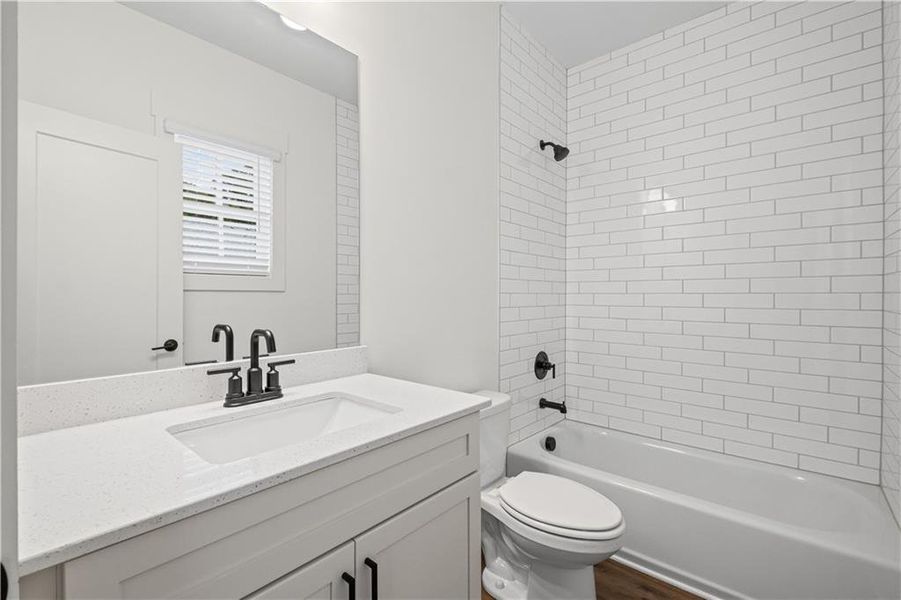 Furnished interior view inside a new home in Devin's Shire - A Kennesaw Tradition, Kennesaw (Image 14).