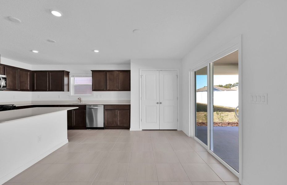 Furnished interior view inside a new home in Wells Landing, Jacksonville (Image 4).