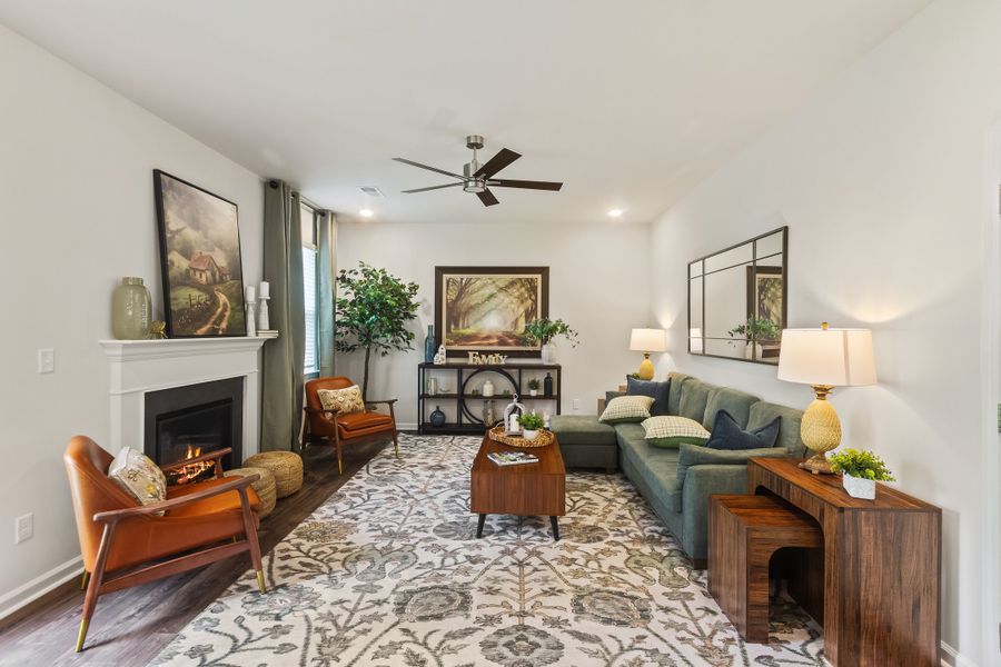 Furnished interior view inside a new home in Birdhaven, Lexington (Image 14). Furnished interior view inside a new home in Birdhaven, Lexington (Image 14).
