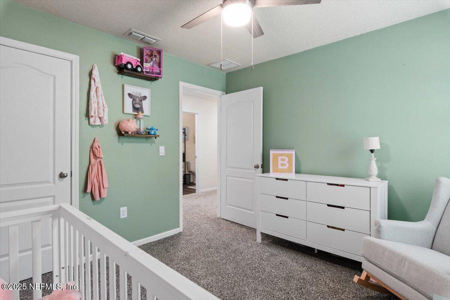 Furnished interior view inside a new home in Willow Springs, Green Cove Springs (Image 9). Furnished interior view inside a new home in Willow Springs, Green Cove Springs (Image 9).
