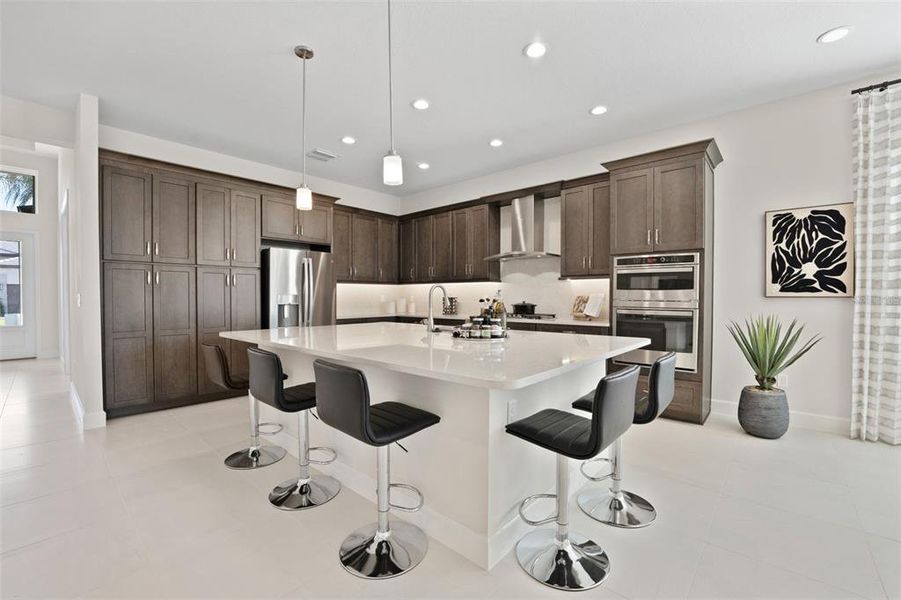 Furnished interior view inside a new home in Valencia Ridge, Wesley Chapel (Image 3).