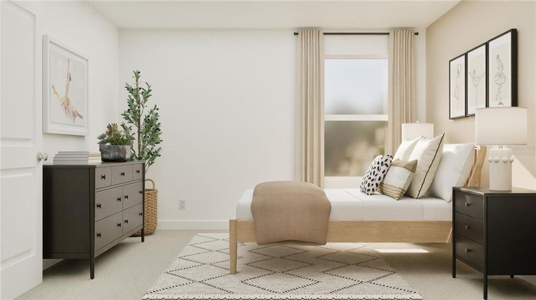 Furnished interior view inside a new home in Wellness Ridge: Eventide Collection, Clermont (Image 24).