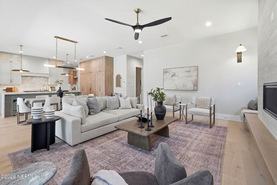 Furnished interior view inside a new home in , Atlantic Beach (Image 62).