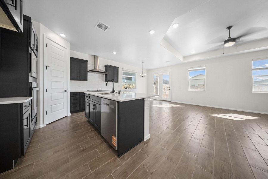 Representative furnished interior of a home built from the Prado by Hakes Brothers in Paseo Del Este, El Paso (Image 3).