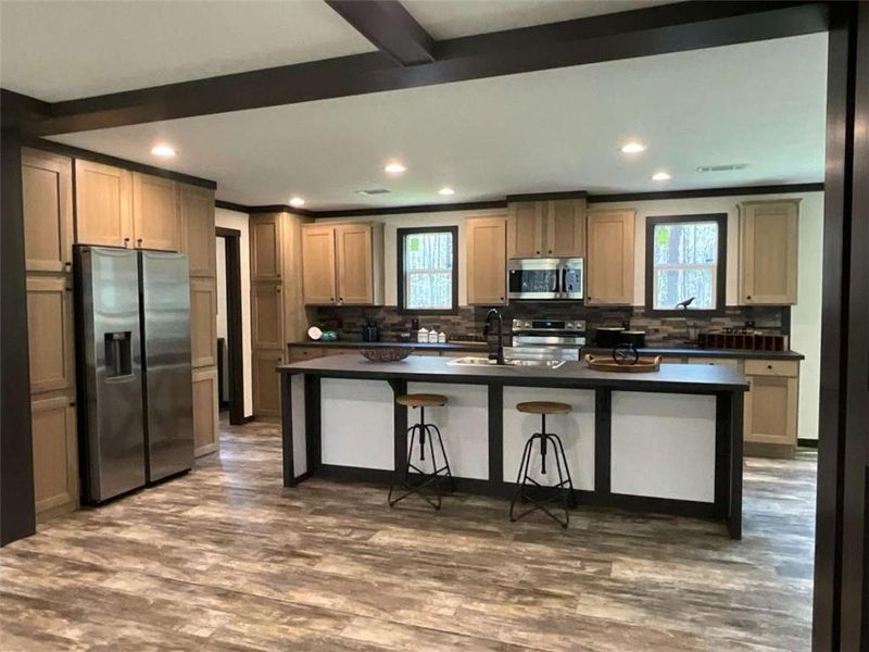 Furnished interior view inside a new home in , Eatonton (Image 7).