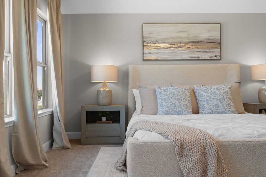 Representative furnished interior of a home built from the The Cooper by Rosehaven Homes in Magnolia Village, San Antonio (Image 25). Representative furnished interior of a home built from the The Cooper by Rosehaven Homes in Magnolia Village, San Antonio (Image 25).