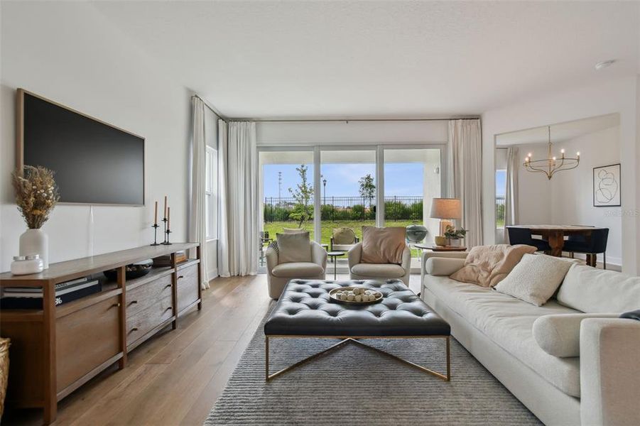 Furnished interior view inside a new home in Waterset, Apollo Beach (Image 57). Furnished interior view inside a new home in Waterset, Apollo Beach (Image 57).