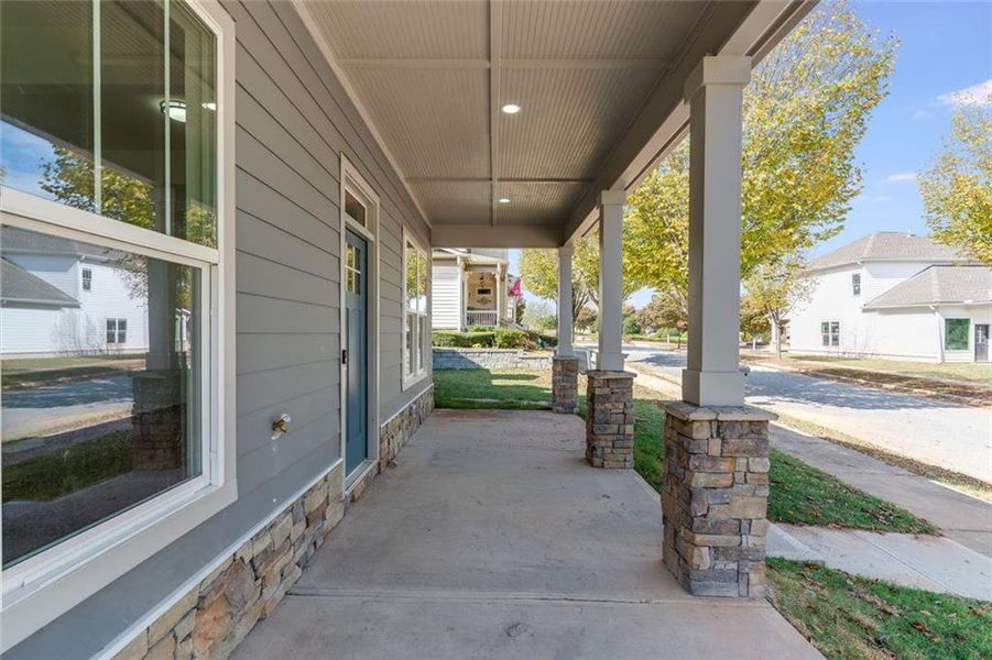 Exterior details and patio area of a home in , Douglasville (Image 3). Exterior details and patio area of a home in , Douglasville (Image 3).