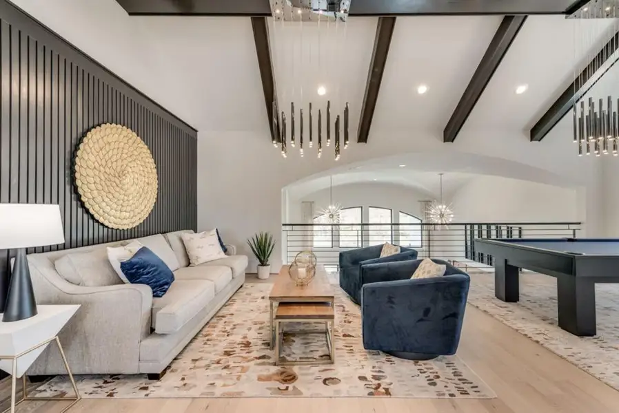 Representative furnished interior of a home built from the Grand Silverleaf by Grand Homes in Grand Oaks, Celina (Image 13).