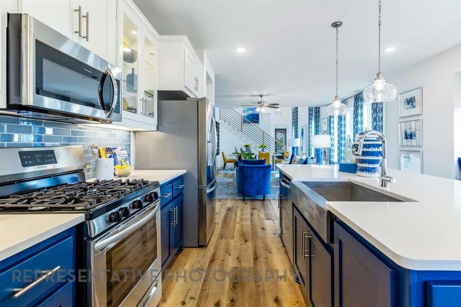 Furnished interior view inside a new home in Bel Air Village: 50ft. lots, Sherman (Image 3).